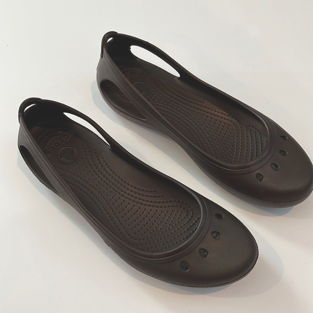 Crocs | Kadee | Slip-On Casual Comfort Ballet  Flats Womens Shoes Size 9 | S-12